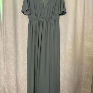Show Me Your MuMu Elegant Sage Maxi Dress